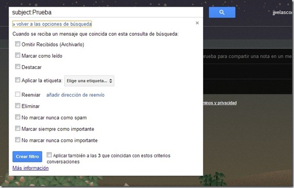Filtros-Gmail